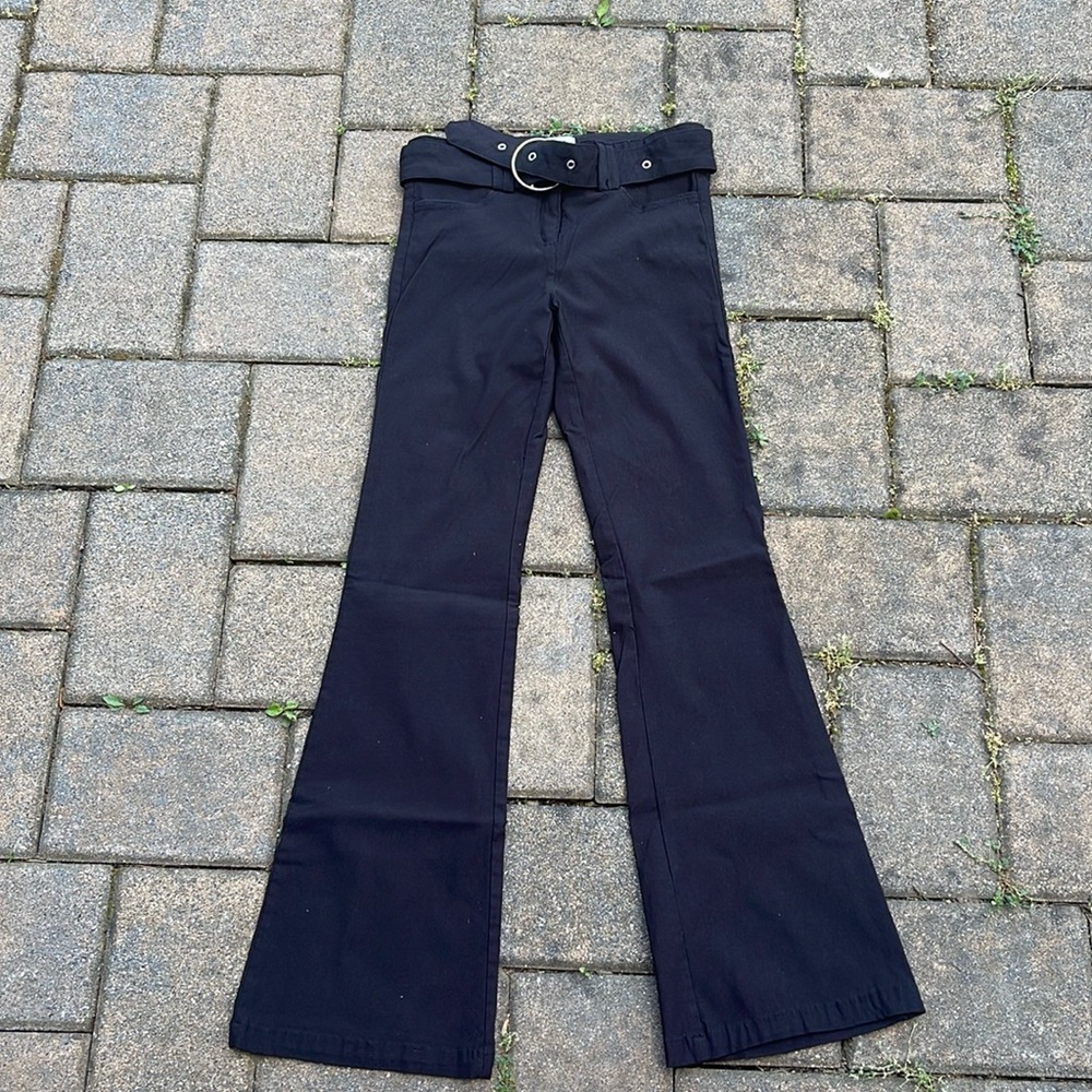 Garage Belted Straight Leg Pant, Size S